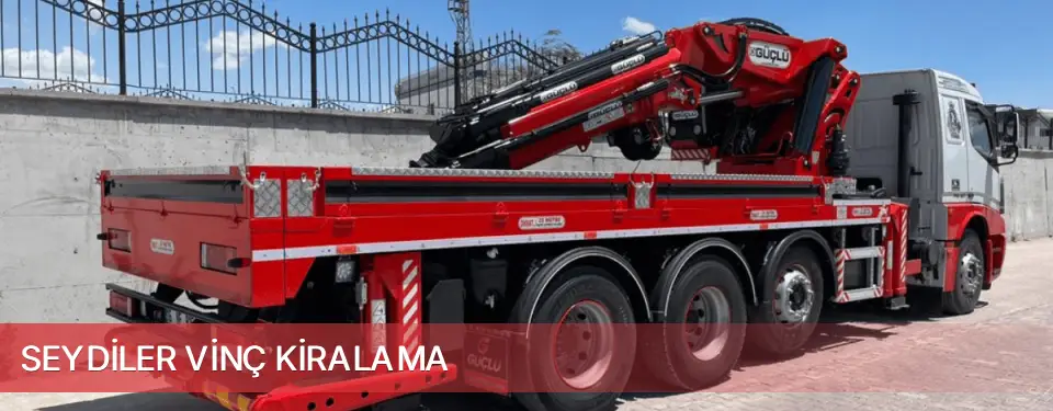 Seydiler İlçemi Vinç Kiralama
